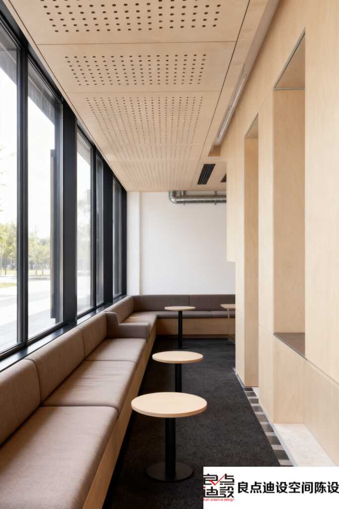 这家原木风咖啡店软装设计绝了!治愈感直接拉满，宝子们速戳!